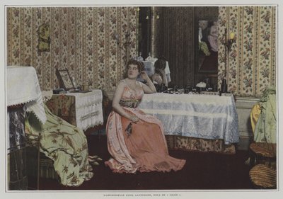 Amerikaanse sopraan Sybil Sanderson in de titelrol in Jules Massenets opera Thais door French Photographer