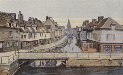 Amiens, Rue des Majots (oud Amiens) door French Photographer