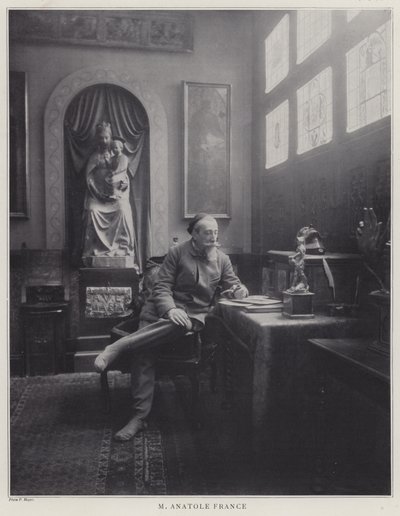 Anatole France, Franse schrijver door French Photographer