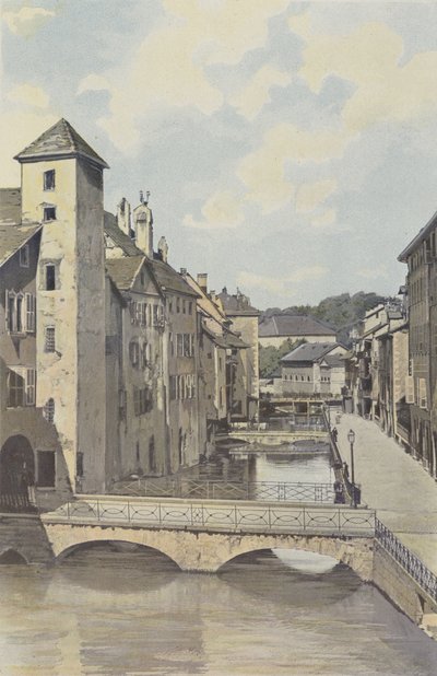 Annecy, Kanaal van Thioux door French Photographer