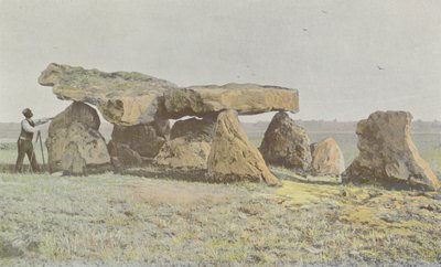 Arcay, Dolmen van Rochebillaude, Zuidzijde door French Photographer