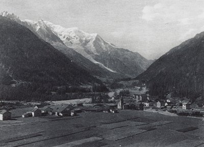 Argentieres en de Mont-Blanc door French Photographer