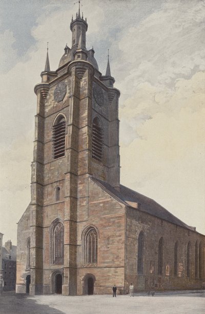 Avesnes-sur-Helpe, Kerk, Zuidwestelijk geheel door French Photographer
