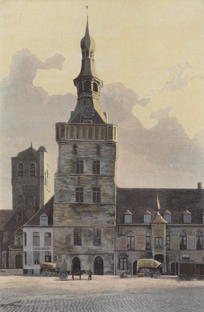 Bailleul, Belfort van het Stadhuis door French Photographer