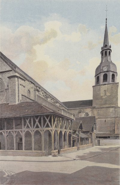 Bar-sur-Aube, Kerk Saint-Pierre, Ensemble ZW door French Photographer