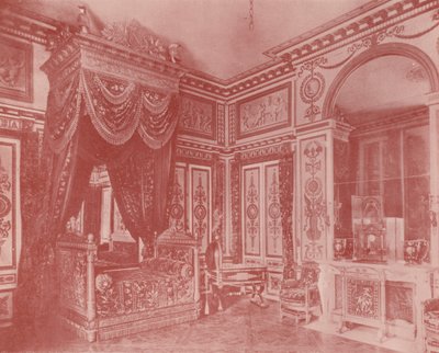 Slaapkamer van Napoleon I door French Photographer
