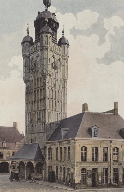 Bergues, Belfort door French Photographer