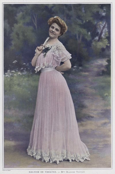 Blanche Toutain, Franse actrice door French Photographer