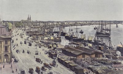 Bordeaux, Place Richelieu, kades Louis XVIII, Chartrons en Bacalan door French Photographer