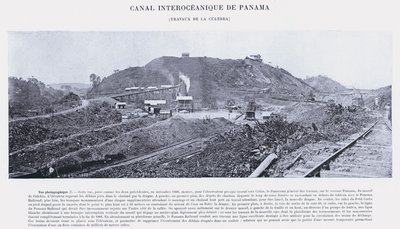 Interoceanisch Kanaal van Panama, Werken van de Culebra door French Photographer