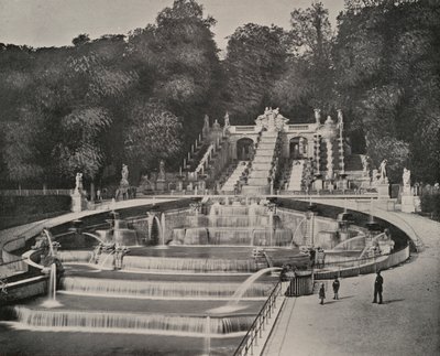 Waterval in het Park van St Cloud door French Photographer