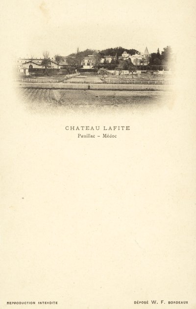 Chateau Lafite, Pauillac, Medoc door French Photographer