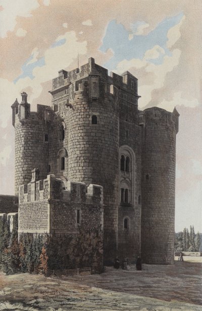Ciron, Kasteel van Romefort, Zuidoostaanzicht door French Photographer