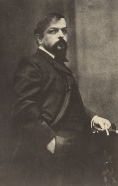 Claude Debussy, Franse componist (1862-1918) door French Photographer