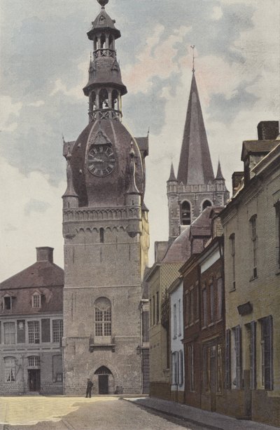 Comines, Belfort door French Photographer