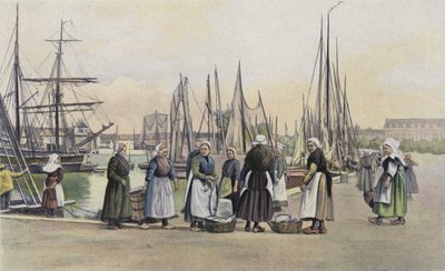 Concarneau, De haven door French Photographer