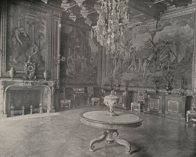 Salon, Paleis van Fontainebleau door French Photographer