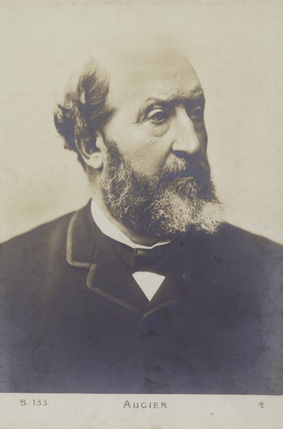 Emile Augier (1820-1889), Franse dramaturg door French Photographer