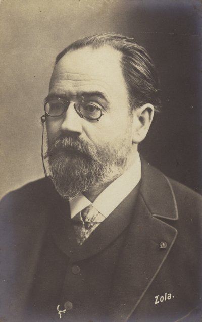 Emile Zola (1840-1902), Franse romanschrijver, journalist en toneelschrijver door French Photographer