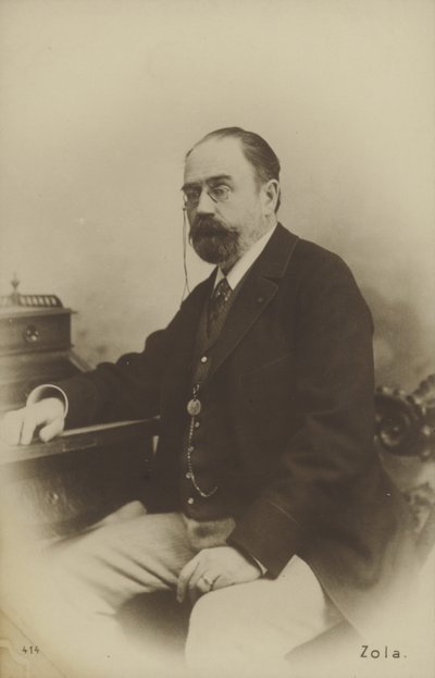 Emile Zola, Franse romanschrijver, toneelschrijver en journalist door French Photographer