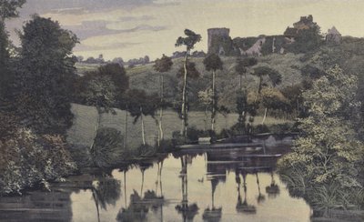 Omgeving van Lannion, Het Kasteel van Tonquedec door French Photographer