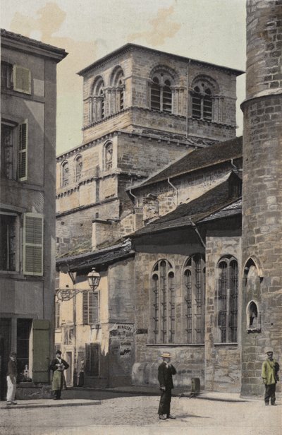 Épinal, kerk Saint-Maurice, zuidzijde door French Photographer