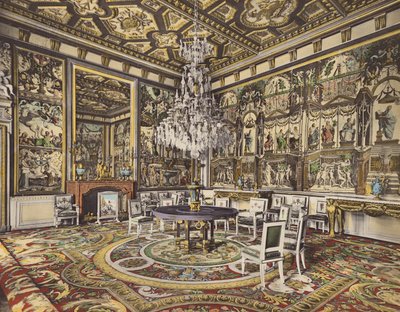 Fontainebleau: Appartement van de Paus, Receptiesalon door French Photographer