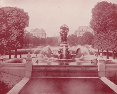 Fontein van het Observatorium, Luxemburg Paleis door French Photographer