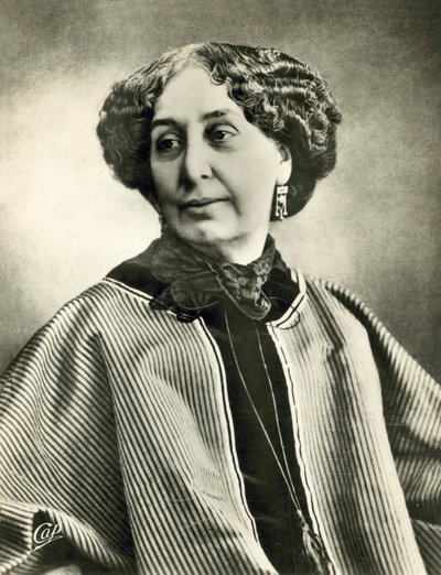 George Sand door French Photographer