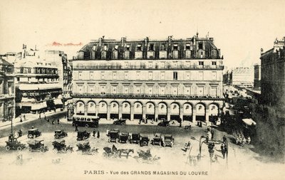 Grands Magasins du Louvre warenhuis, Parijs door French Photographer