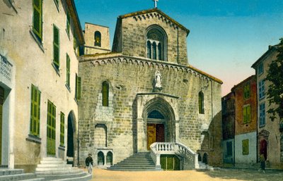Grasse, de kathedraal, Frankrijk door French Photographer