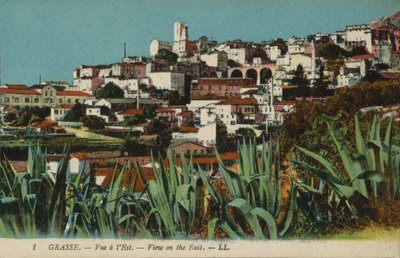 Grasse: Uitzicht naar het oosten door French Photographer