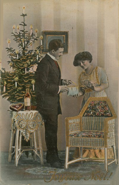 Vrolijk Kerstmis kaart door French Photographer
