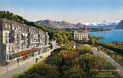 Hotel Beau-Rivage, Luzern door French Photographer