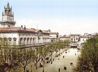 Stadhuis van Avignon en Place de l