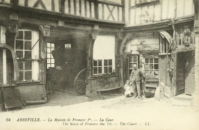Huis van Koning Frans I, Abbeville door French Photographer