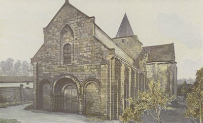 Jazeneuil, Kerk, Geheel ZW door French Photographer