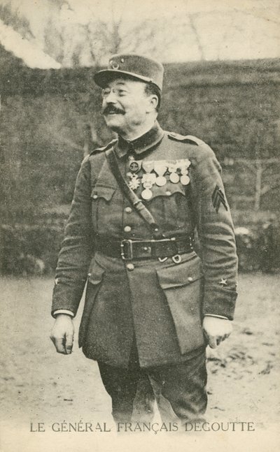 Jean-Marie Degoutte, Franse generaal uit de Eerste Wereldoorlog door French Photographer