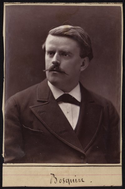 Jules Alexandre Bosquin, Franse operazanger door French Photographer