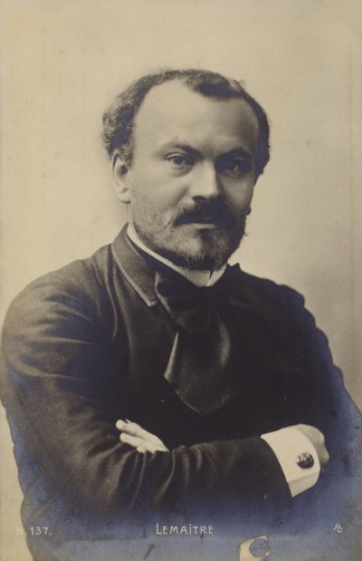 Jules Lemaitre (1853-1914), Franse criticus en toneelschrijver door French Photographer