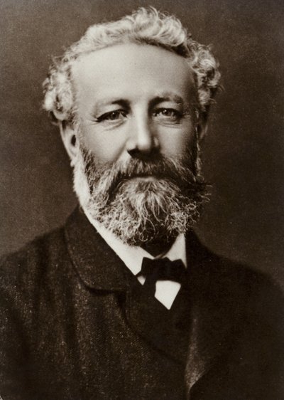 Jules Verne (1828-1905), Franse romanschrijver door French Photographer