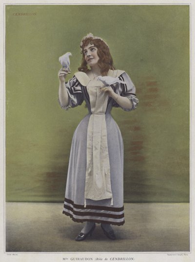 Julie Guiraudon in de titelrol in Cendrillon (Assepoester) door French Photographer