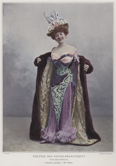 Juliette Mealy, Franse actrice en zangeres door French Photographer