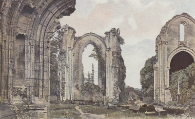 La Couronne, Ruïnes van de oude Abdij door French Photographer