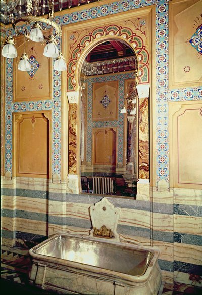 De badkamer van La Paiva in het Hotel de Paiva door French Photographer