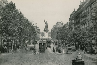Temple Straat en Place de la République door French Photographer