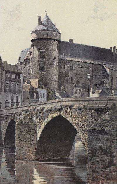 Laval, Oud kasteel door French Photographer