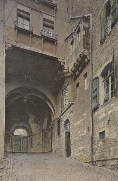 Le Puy, Passage van het Ziekenhuis door French Photographer
