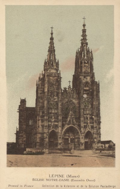 Lepine, Kerk Notre Dame door French Photographer