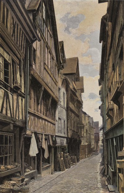 Lisieux, Smidstraat door French Photographer
